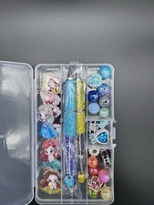 Beading Pen Kit with Assorted Beads  Cartoon Charms for pens