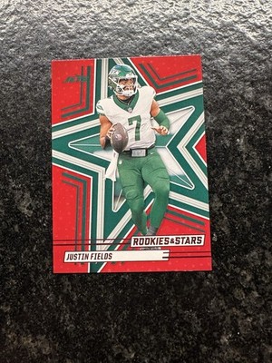 2025 Panini Rookies & Stars - Justin Fields #35 Red