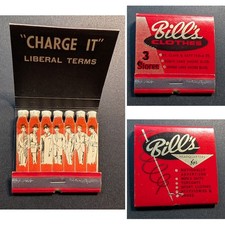 Feature Matchbook Bills Clothes OH