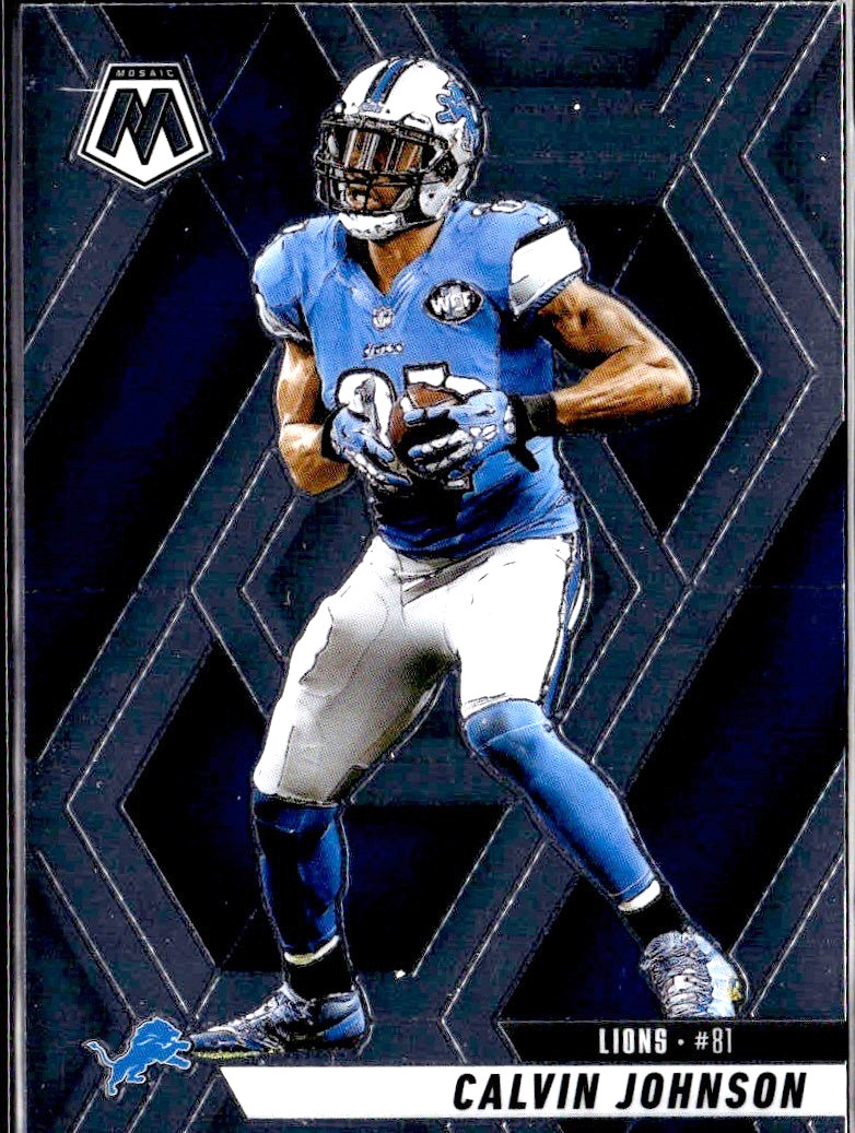 2025 Panini Mosaic Calvin Johnson #90
