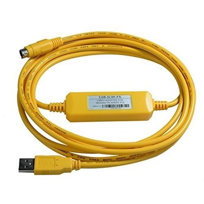New PLC Programming USB-SC09-FX Cable For     USB TO RS422 ADAPTER #tp