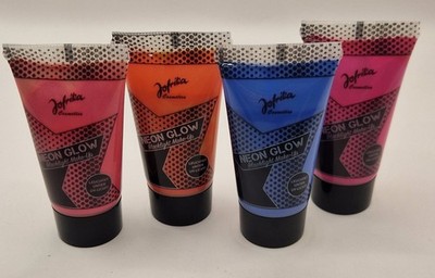 Jofrika Neon Glow Blacklight Make-up das unter Schwarzlicht leuchtet
