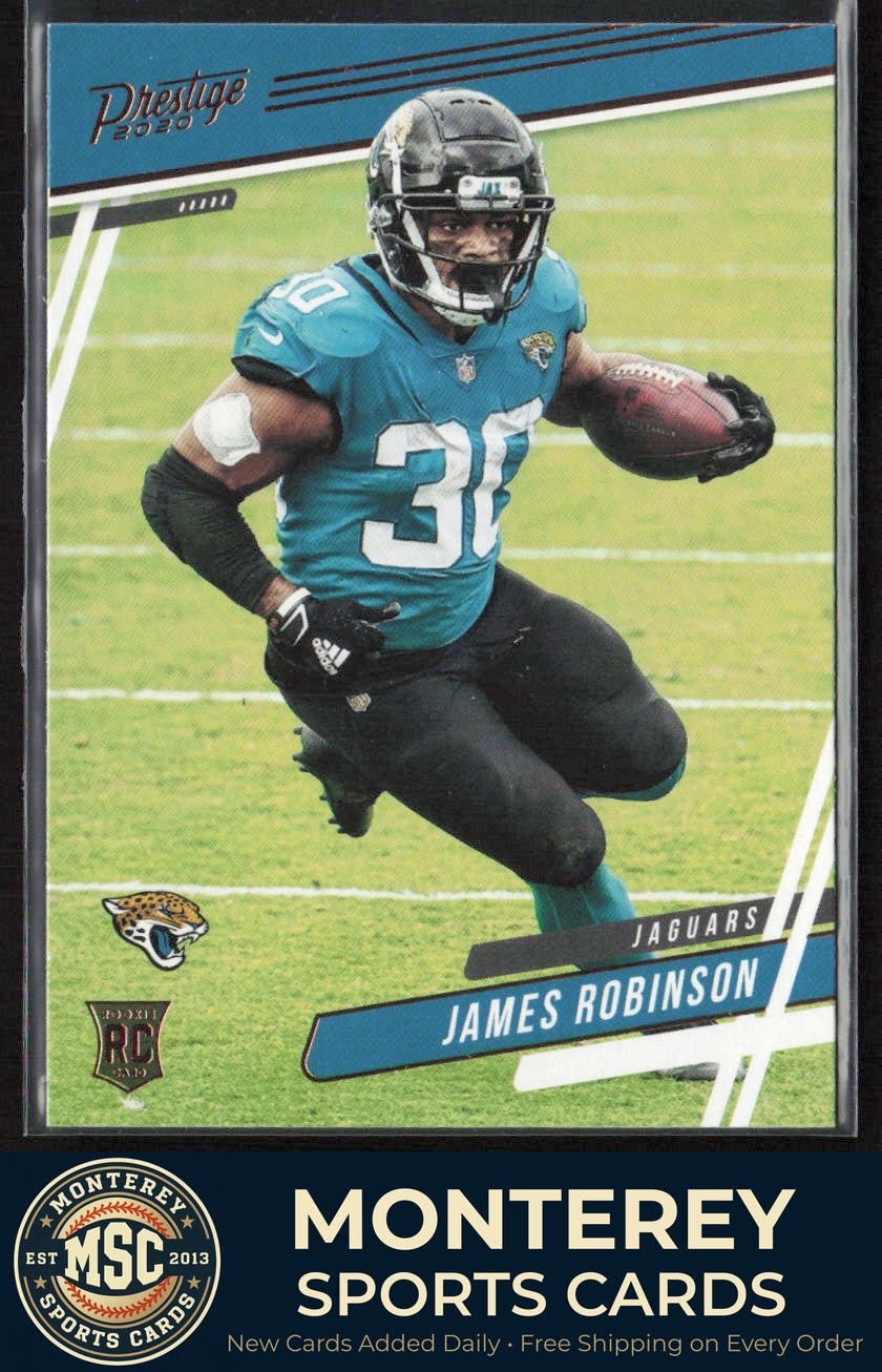 James Robinson 2020 Panini Chronicles Prestige Rookies Update #329 Jaguars