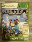 Minecraft Xbox 360 Tested Working Clean Disc