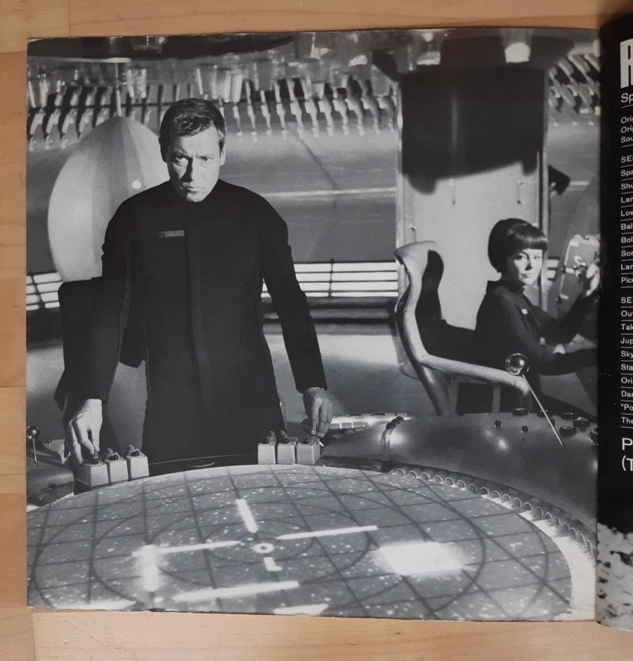 Peter Thomas Raumpatrouille Orion Philips Vinyl LP 1966 Weissmuster Promo FOC ! - Bild 3 von 4