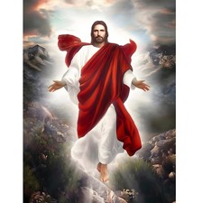Jesus Diamond Art Painting Kits for Adults, Full Drill Faith Diamond Dots Painti