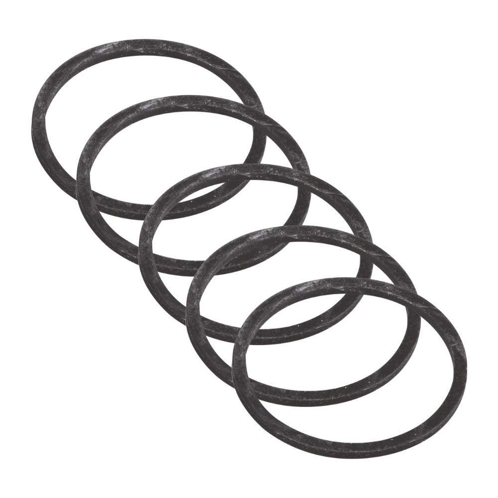 McAlpine CARD-24 Five 1.25 inches Rubber Washers - RW1 x Pack of 5, Black