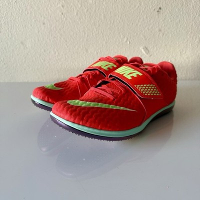 Nike High Jump Elite Track & Field Spikes (Bright Crimson) US 9.5 Men FZ9636-600