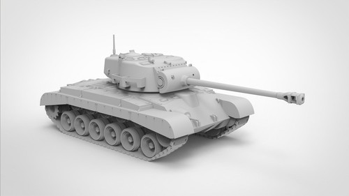 3D Printing 1/72 American M26 "Pershing" Heavy Tank Unpainted - Picture 2 of 5
