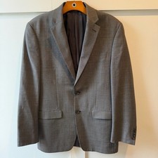Lauren Ralph Lauren Men's Blazer Sports Coat 100 Wool Gray Old Money 38R