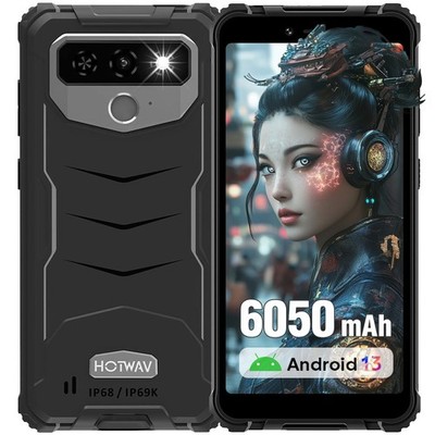 Handy HOTWAV T5 Max Outdoor Smartphone 4G 6050mAh 6 Zoll Dual SIM 64GB