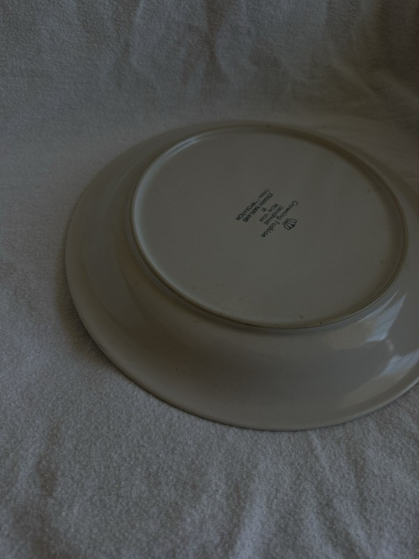 Johann Haviland Crowning Fashion Blue Bouquet 10.75” Dinner Plate
