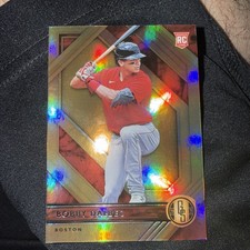 2021 Panini Gold Standard Bobby Dalbec #1 Rookie Red Sox