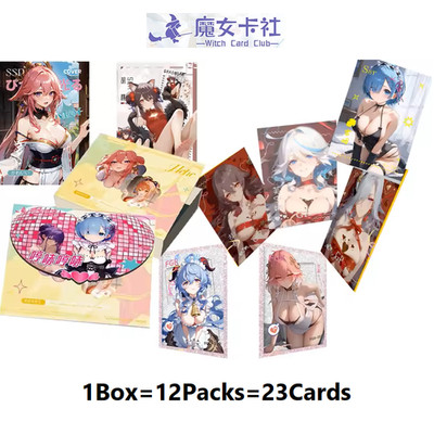 Hmph Hum 3 Goddess Spicy Waifu Trading Cards Booster Box Anime NEW 12 Pack