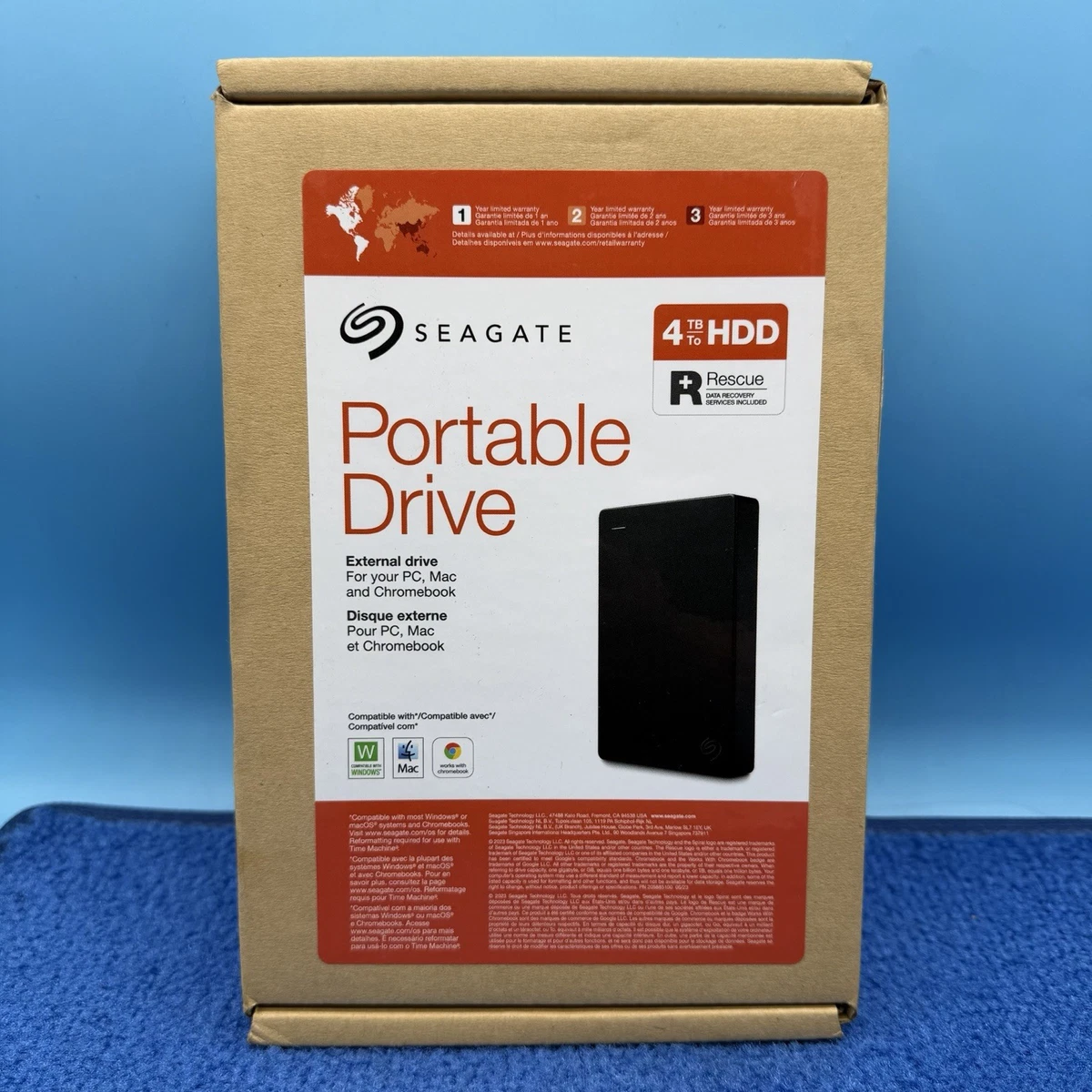 Seagate 4 TB Portable External Hard Disk Drives for sale | eBay