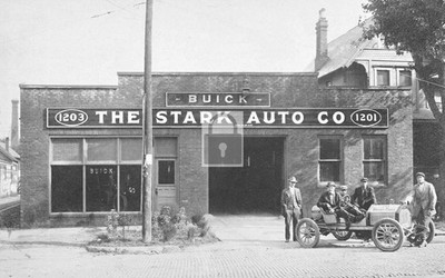 Stark Auto Co Buick Car Canton Ohio OH - Reprint