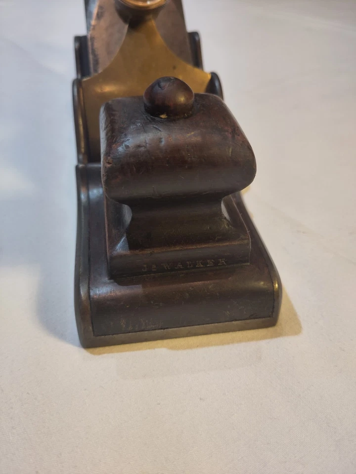 Pair of Antique early Scottish panel planes with W.Marples Hibernia irons - Image 4 of 4