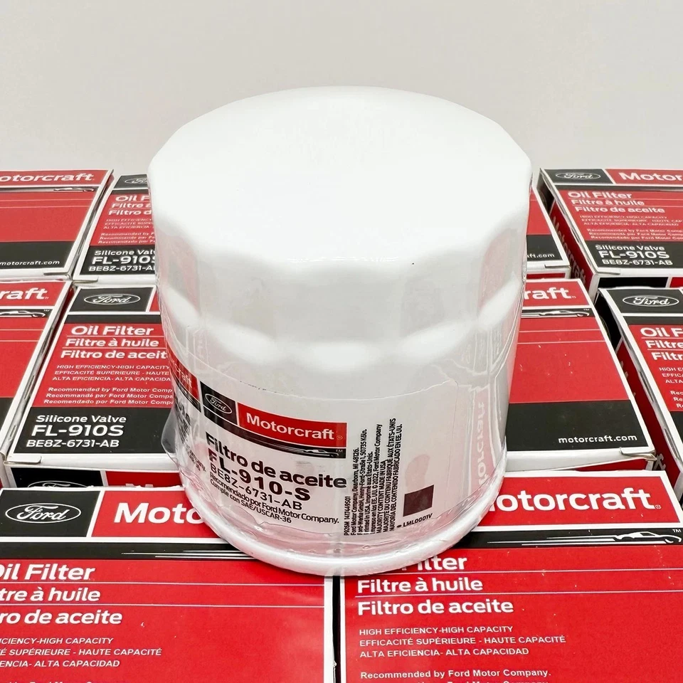 12 Pack Genuine OEM Ford Motorcraft FL-910S BE8Z6731AB Oil Filter Motorcraft US - Image 4 of 4