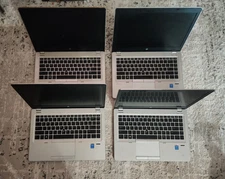LOT OF 4 HP EliteBook Folio 3X 9480m 14" i5-4210U 8GB RM PARTS /REPAIR BOOTD