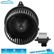 HVAC Heater Blower Motor and Resistor For 2005-2009 Nissan Armada 2004-12 Titan