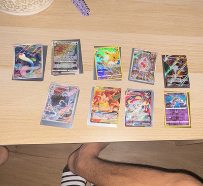 Pokemonsamlung  1tag Team gx 4 Illustration rare 2vmax 1holo plus 4 ex geschenkt