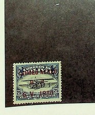 BOLIVIEN SC C15 LH AUSGABE VON 1930 - ZEPPELINAUFDRUCK - (RM26)
