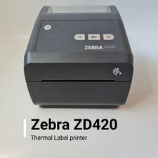 Zebra ZD420 Direct Thermal Barcode Label Printer - 203 DPI - Tested & Working