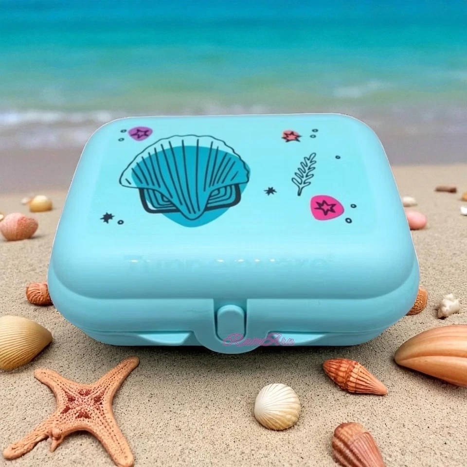 Tupperware Eco Twin, Maxi, klein, mini, Set, Brotbox, Sandwichdose, Schule, Vesp - Bild 3 von 4