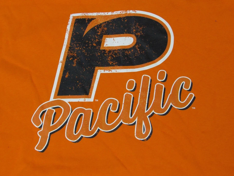 Nueva sudadera con capucha Pacific Tigers para mujer tallas XL XLarge naranja con estampado desgastado Foto 3 de 3