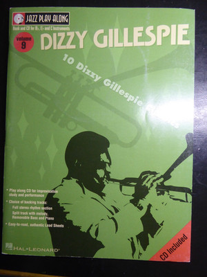 Hal Leonard Jazz Play-along  Dizzy Gillespie Vol 9