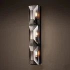 modern crystal wall lamp retro living room bedroom bedside light lighting led