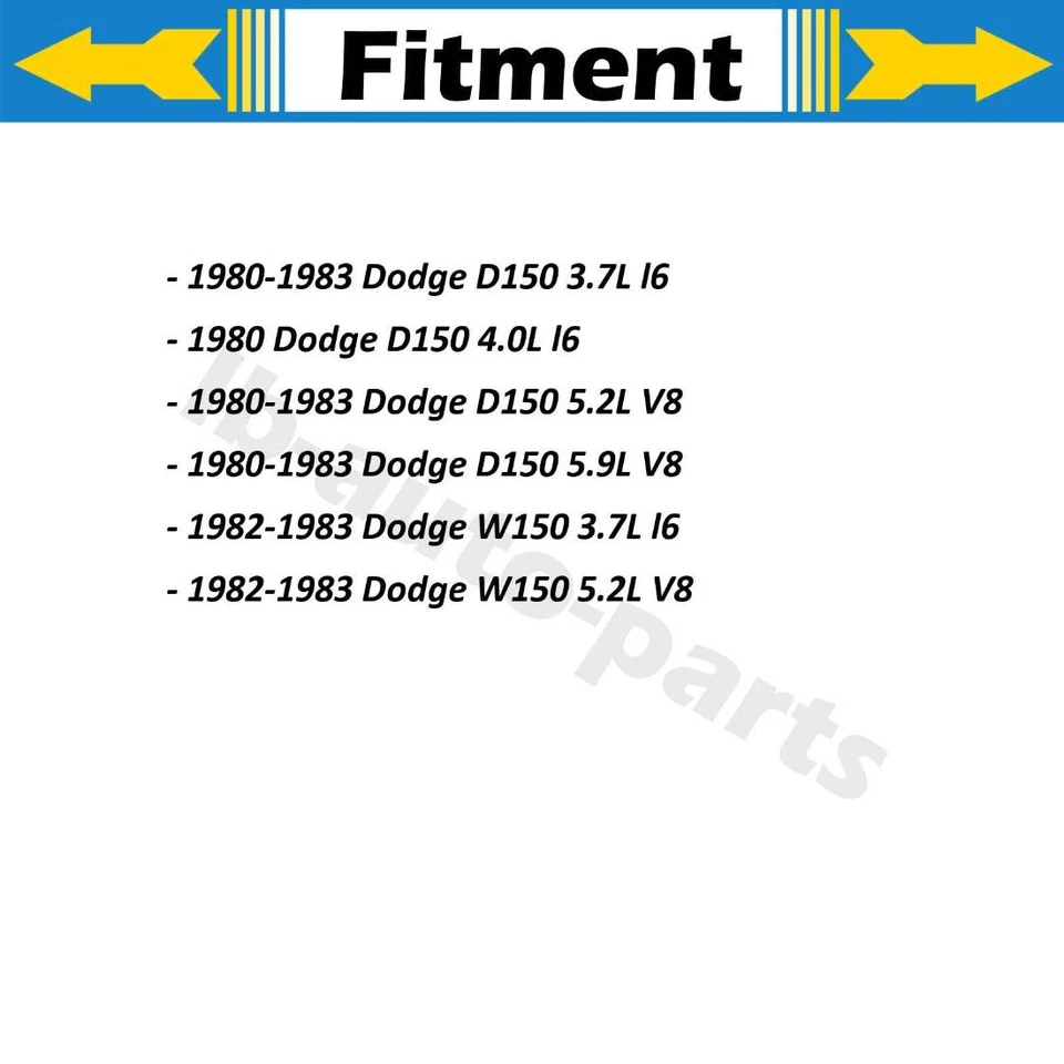 Dorman Parking Brake Cable Front Rear 3x For 1982 1983 Dodge W150 5.2L - Image 2 of 4