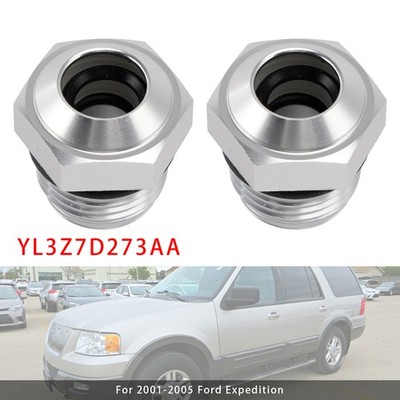 2PCS Transmission Cooler Oil Tube Connector YL3Z7D273AA Für Ford Expedition