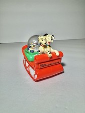 1996 McDonald Happy Meal Disney's 101 Dalmatians Snow Globe Holiday Toy Figure