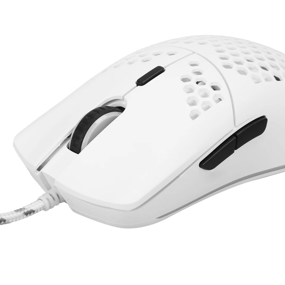 Mouse RGB Wired Gaming 6400DPI Hollow Design Computer Accessory - Image 2 of 4