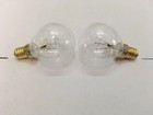 2 X SIEMENS 600MM WALL OVEN LAMP LIGHT BULB GLOBE HB75GU550A/45 HB76GU560A/35