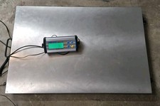 Adam CPW Plus 150 Floor Scale stainless steel 35 1/2" X 24" Large Max 330lb.