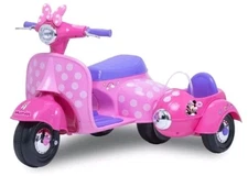 Minnie Mouse Scooter w/Sidecar Ride On 6V