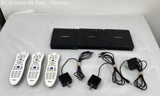 Lot of 3 Google Fiber TV Boxes GFHD200 W/ Cables VGC Power On Untested Read Look