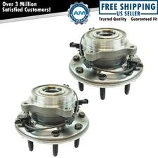 Front Wheel Bearing & Hub Assembly LH RH Set of 2 Pair for Chevy GMC 2500 3500