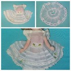 Vintage Betsy McCall Doll Sunday Best Dress B-41 W/ New Slip Vgc! No Doll