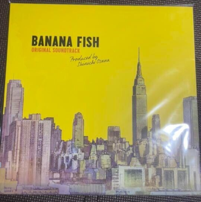 BANANA FISH サウンドトラック　レコード BANANA FISH Original Soundtrack 3LP Vinyl Record ANIME