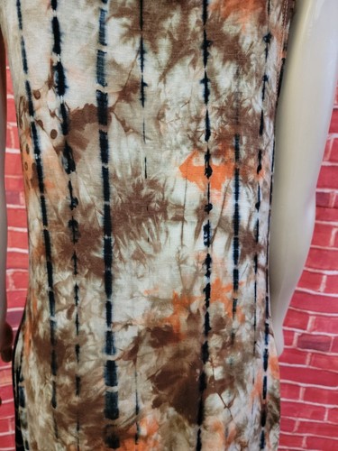 COIN 1804 TIE DYE Women's Duster HOODED CARDIGAN Vest Sweater SIZE S NEW #W - Picture 8 of 11