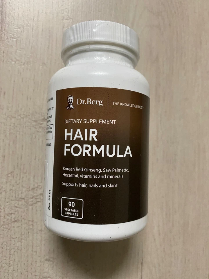Dr Berg All in One Hair Growth Vitamins for Men And Women, Hair Growth Formula
