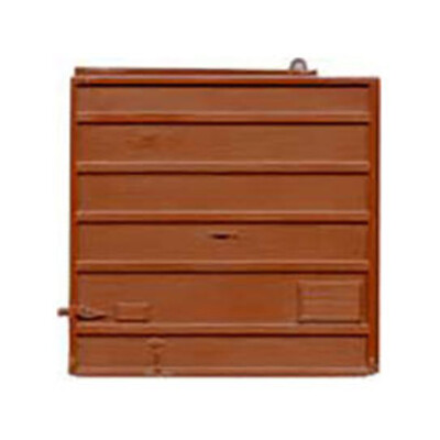 NEW Kadee 10' 6 Panel Superior Doors Low Tack Board Boxcar Red Freight Car HO
