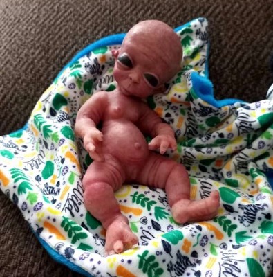 pecuilar podling pip alien vollsilikon puppe, ausverkauft, limitierte aufgabe