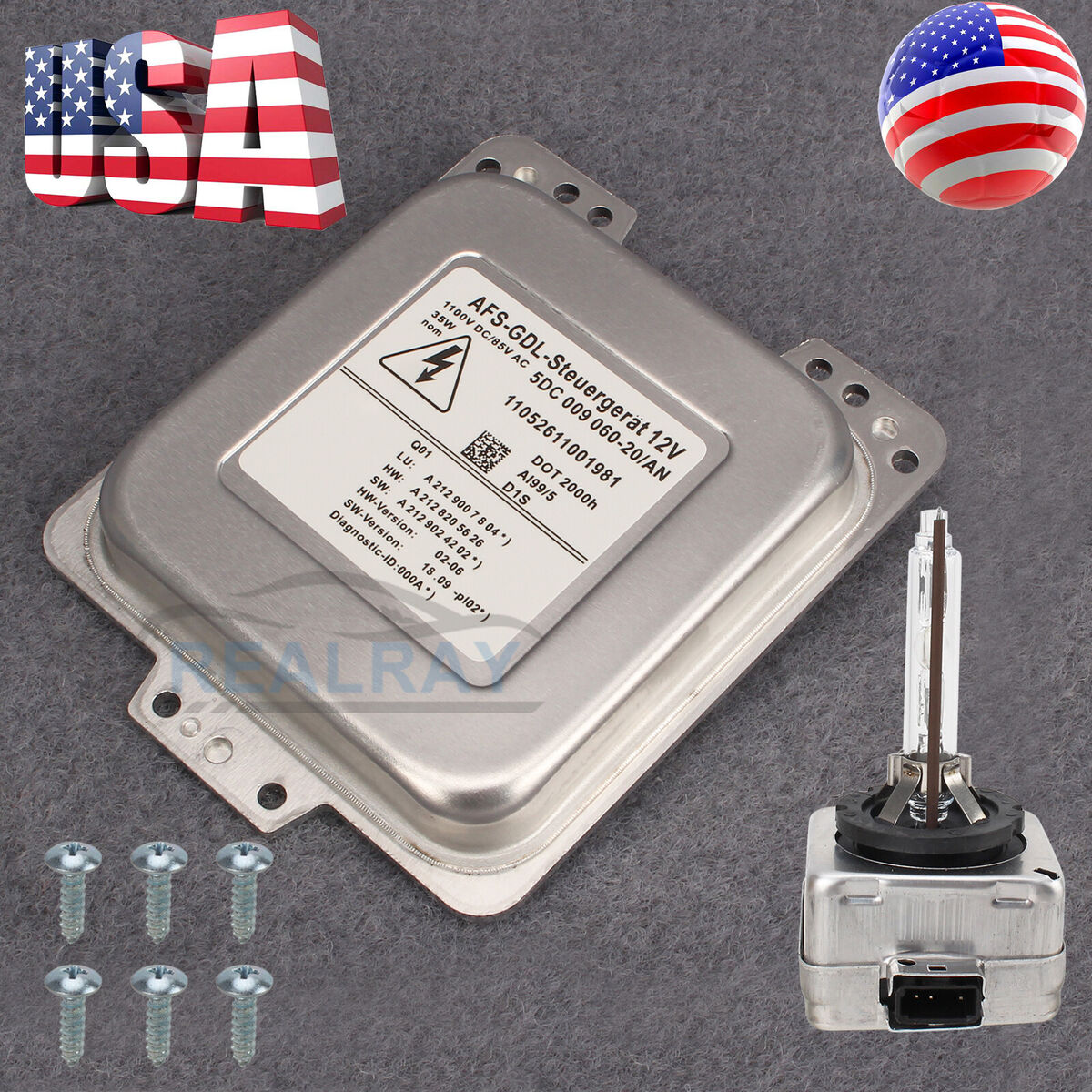 Xenon HID Ballast for Mercedes-Benz C207 A207 2009 - 2013 5DC009060-00 Xenon HID Ballast for Mercedes-Benz C207 A207 2009 - 2013 5DC009060-00