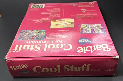 1999 Vintage Barbie Cool Stuff Computer Accessories & Software New Open Box NOS - Picture 13 of 13