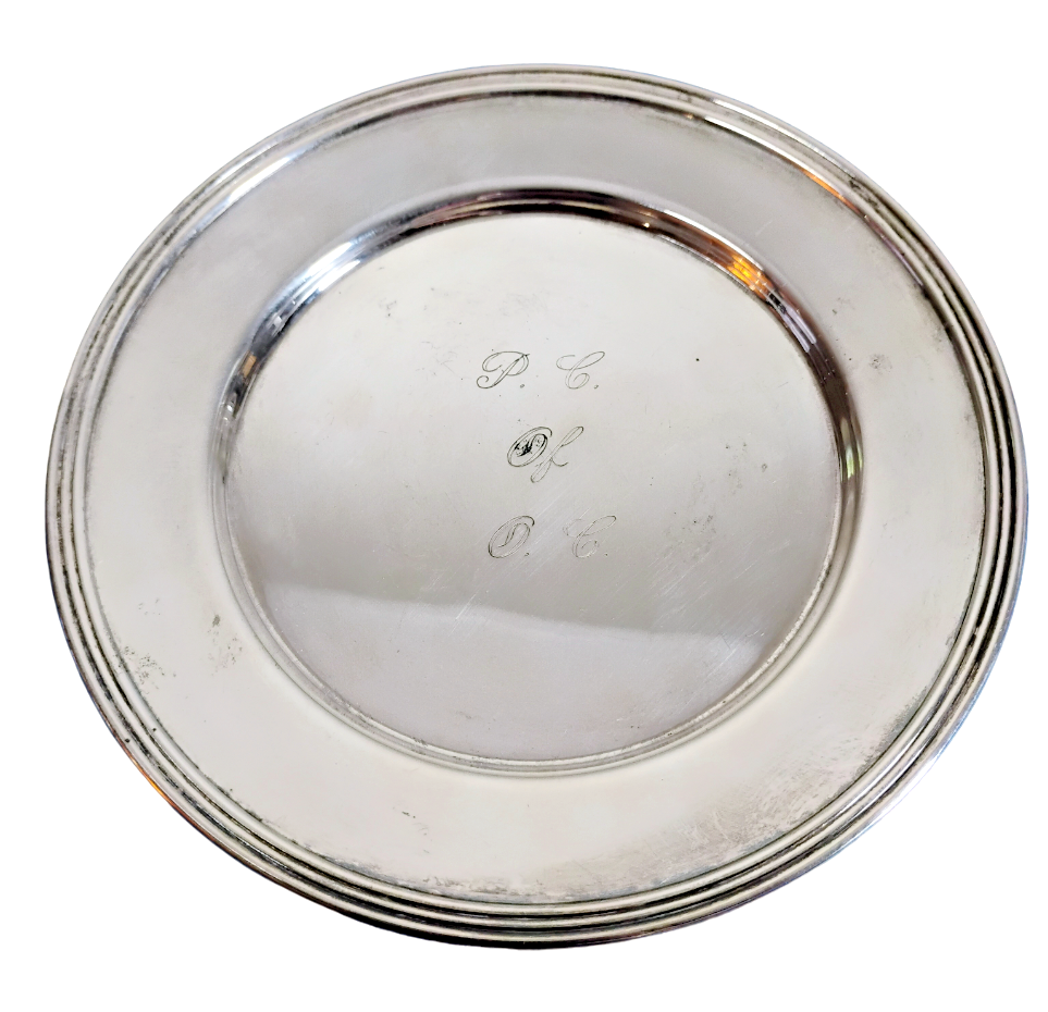 F.B. Rogers Silver Co. シルバープレート シェルボウル F. B. ROGERS SILVER CO. ANTIQUE SILVER PLATE CLAM SHELL SERVING