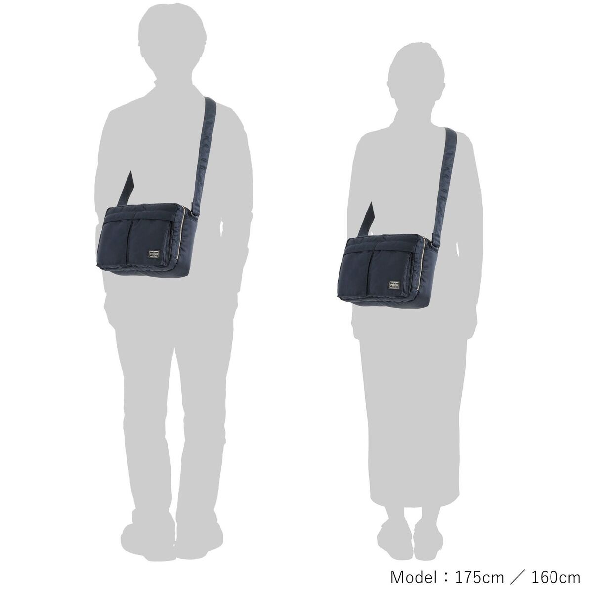 ASK availability First) PORTER / TANKER SLING BAG W zip(L ASK availability First) PORTER / TANKER SLING BAG W zip(L